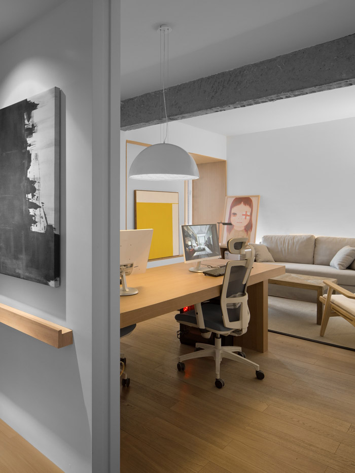 家庭式辦公室辦公區裝修設計效果圖