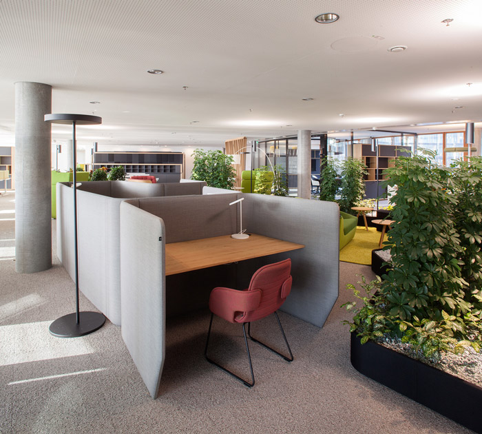 家具公司辦公區裝修設計效果圖