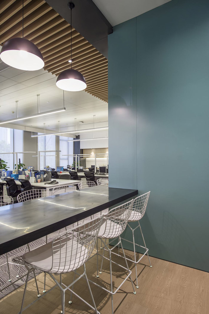 總部辦公樓辦公區裝修設計效果圖