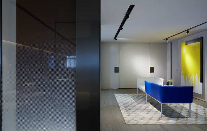 企業辦公室洽談區設計裝修效果圖