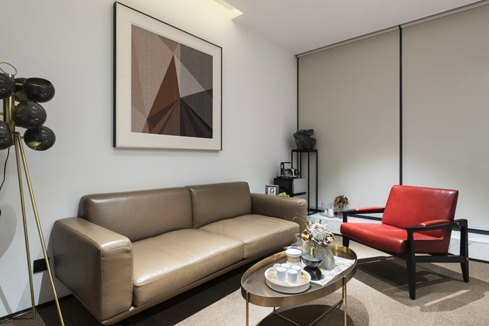 設(shè)計公司總經(jīng)理辦公室裝修設(shè)計效果圖