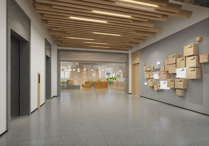 杭州聯合辦公裝修設計效果圖