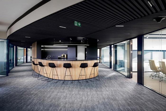 稅務公司吧臺裝修設計效果圖