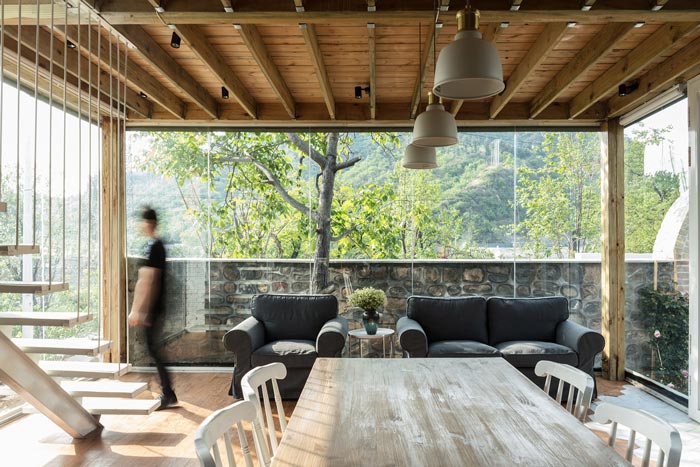 鄉村景區民宿休息區裝修設計效果圖