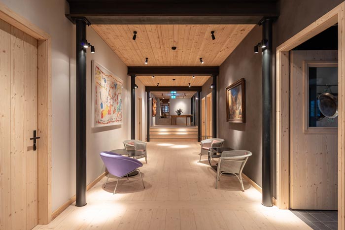 度假民宿過道裝修設計效果圖