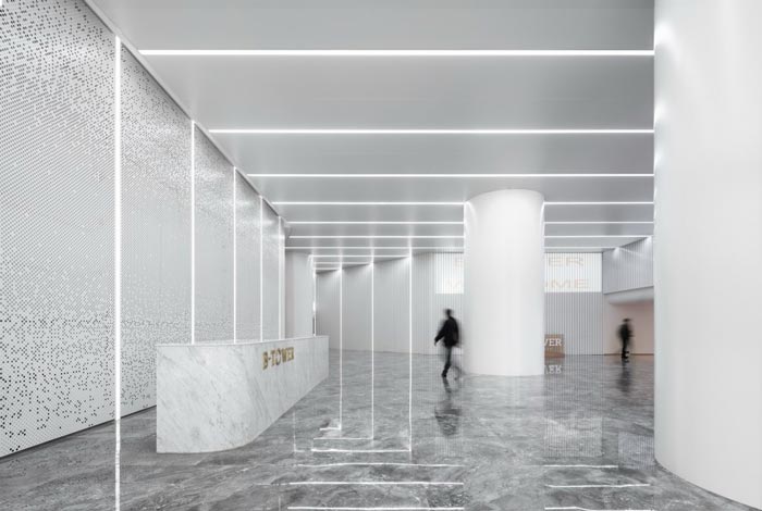 上海寶鋼辦公樓大廳設計方案