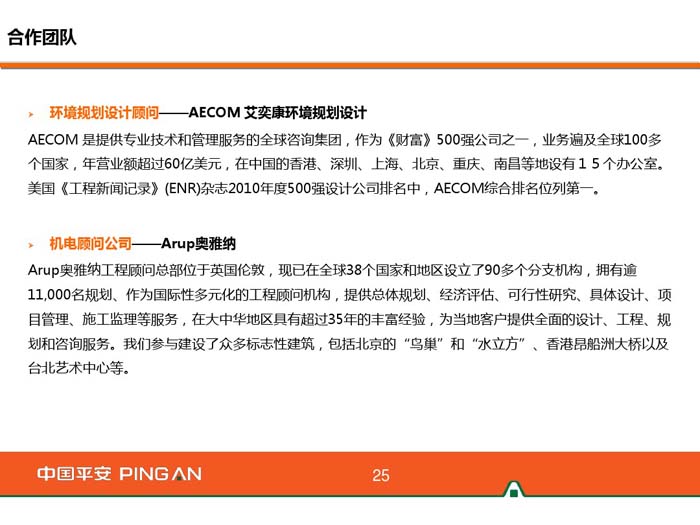 杭州平安金融中心合作團隊