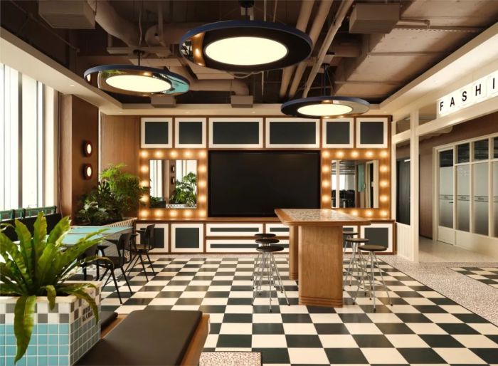 互聯網公司小紅書總部辦公空間設計【1200平方米】